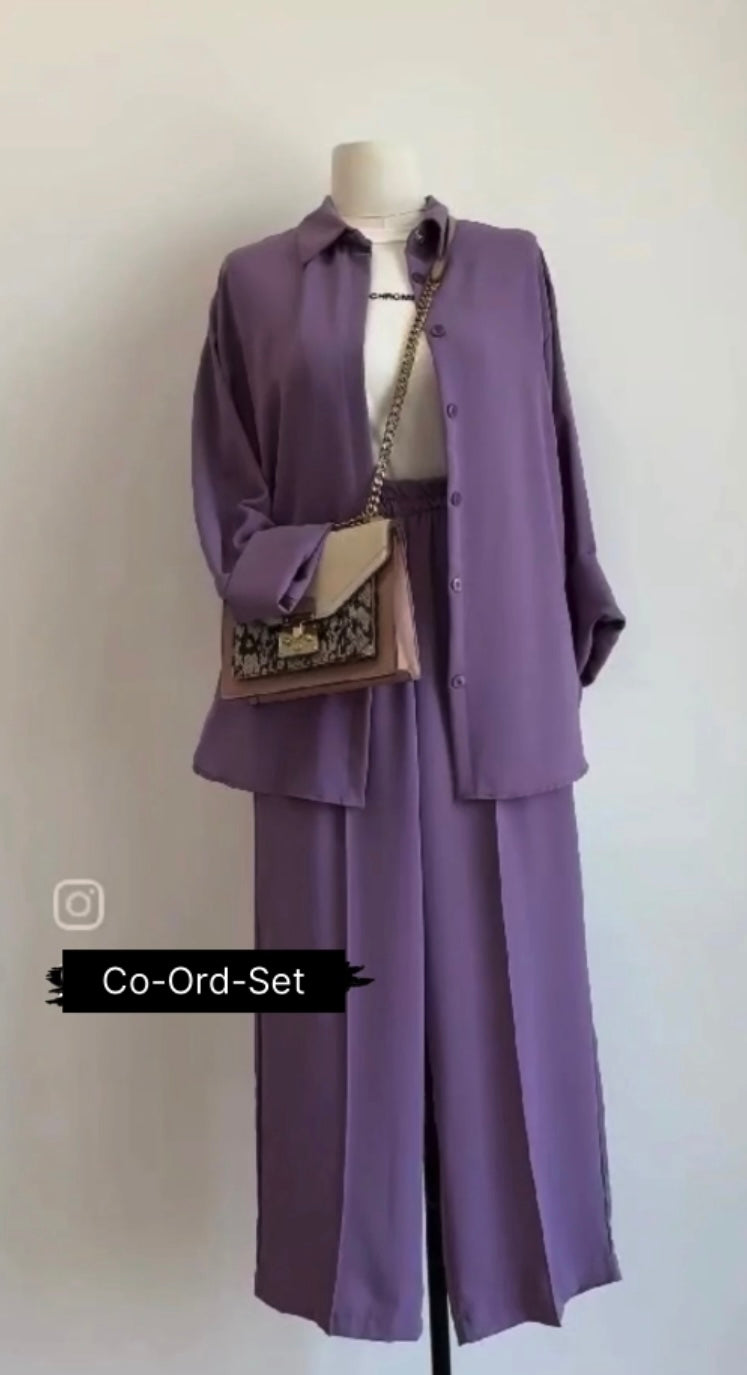 Georgette co-set 2pc