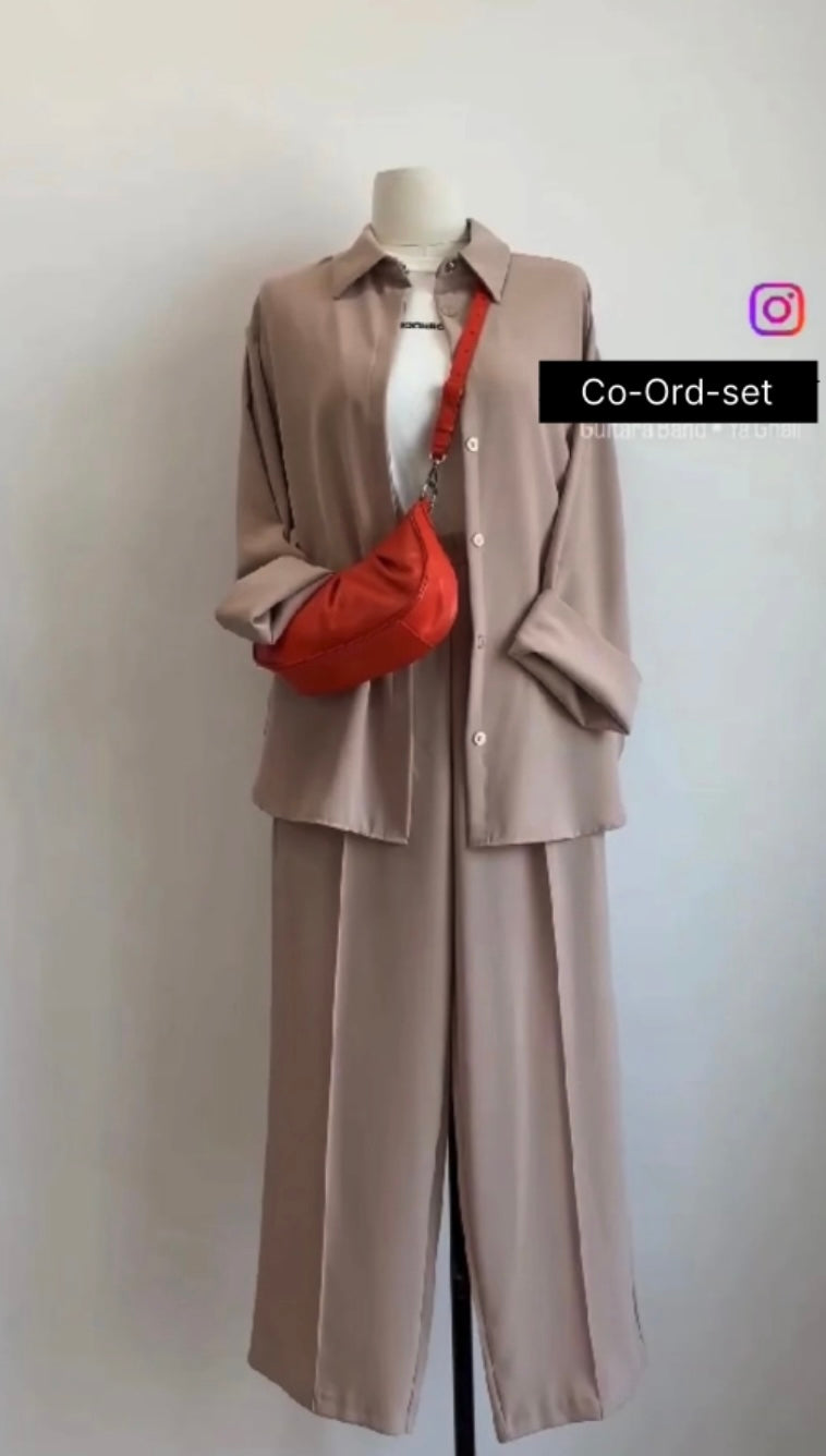 Georgette co-set 2pc