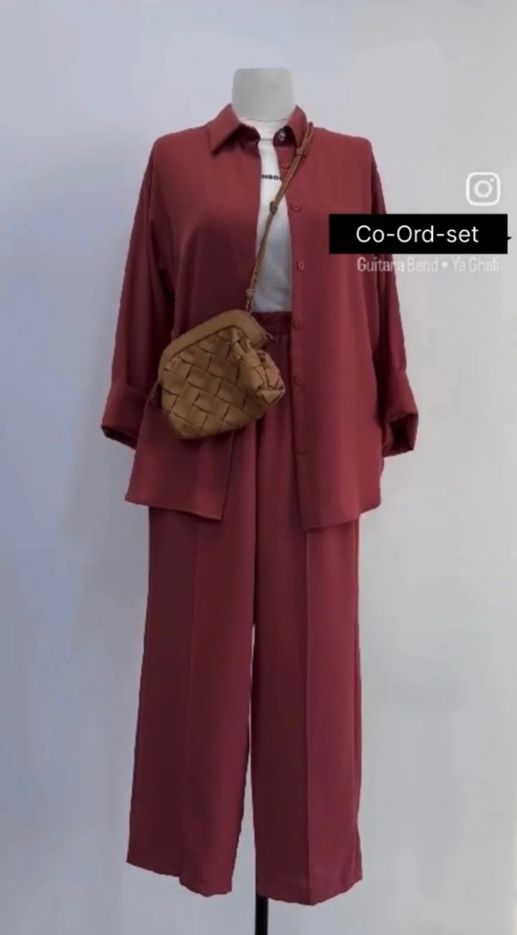 Georgette co-set 2pc