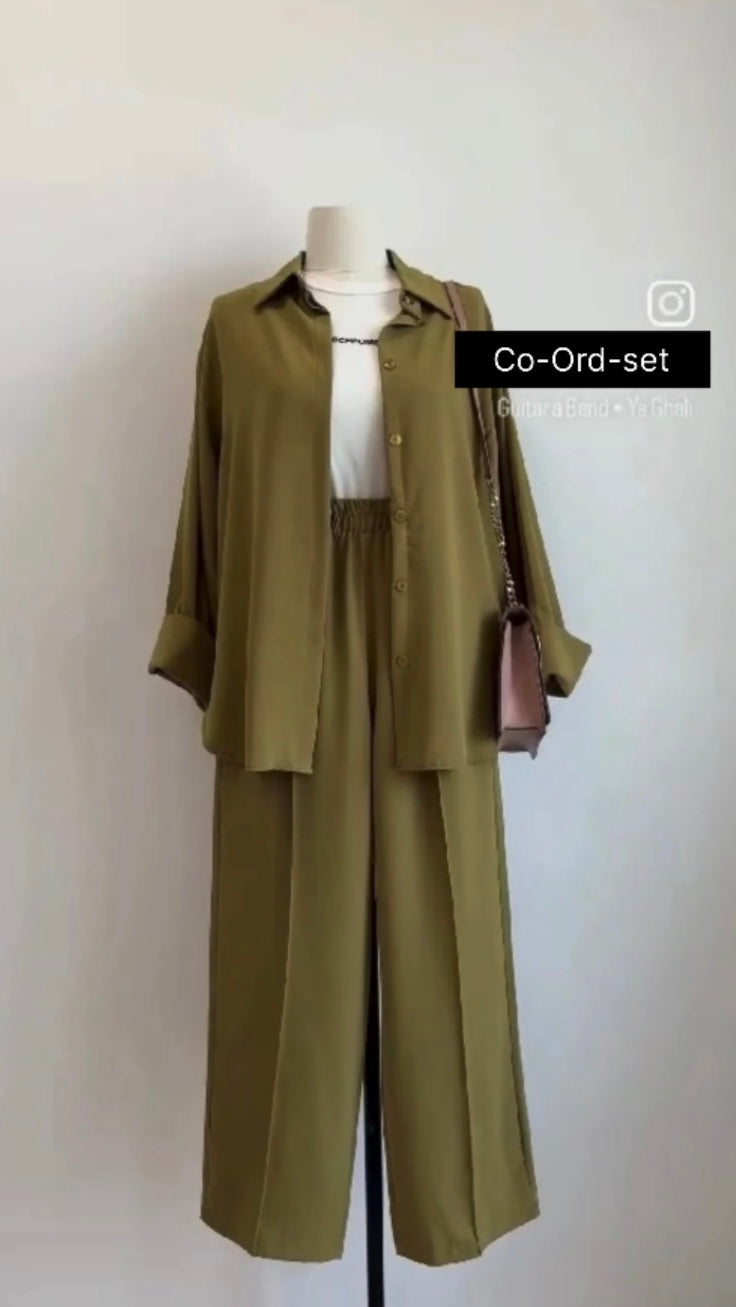 Georgette co-set 2pc