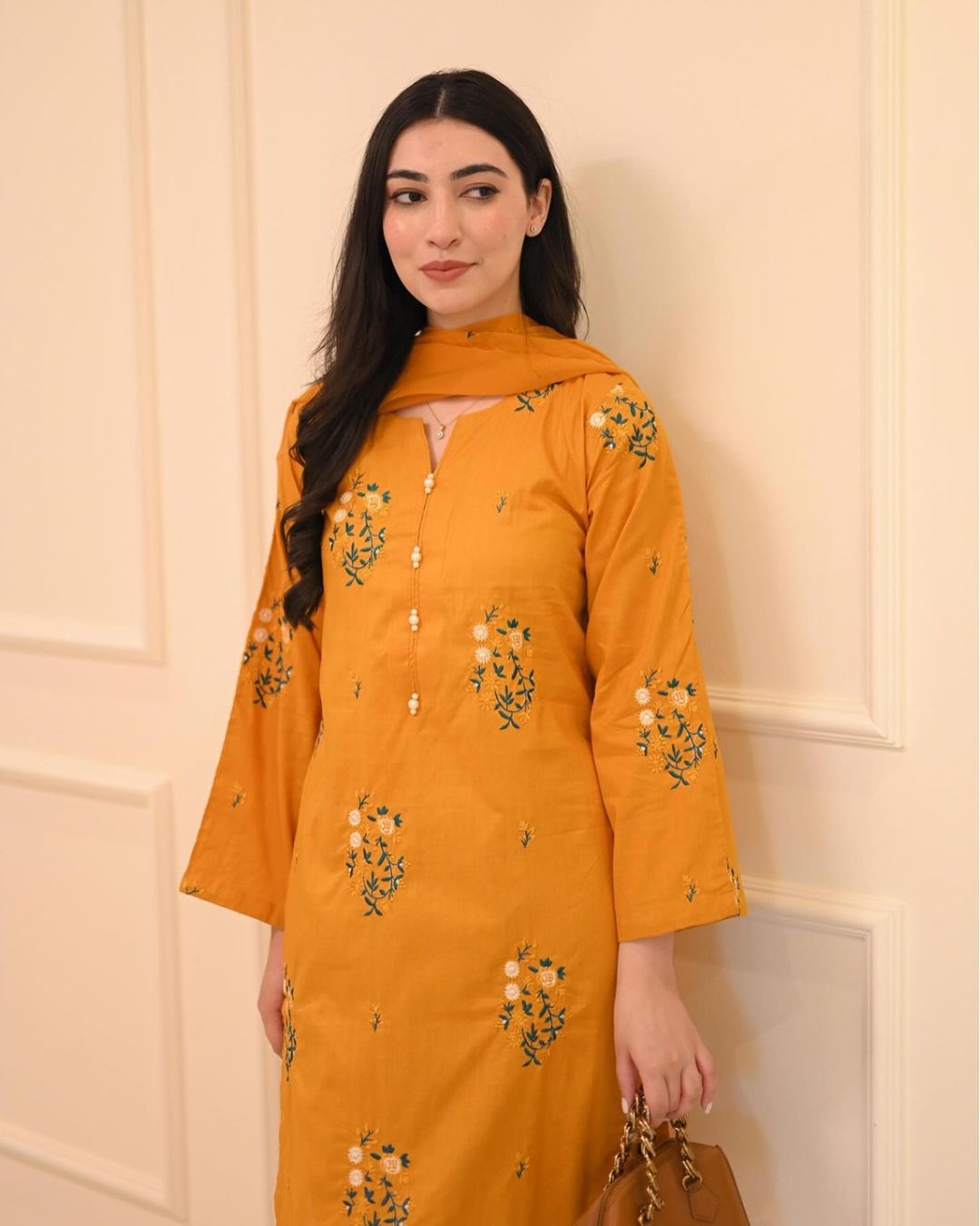 Mehar Embriodery Three Piece