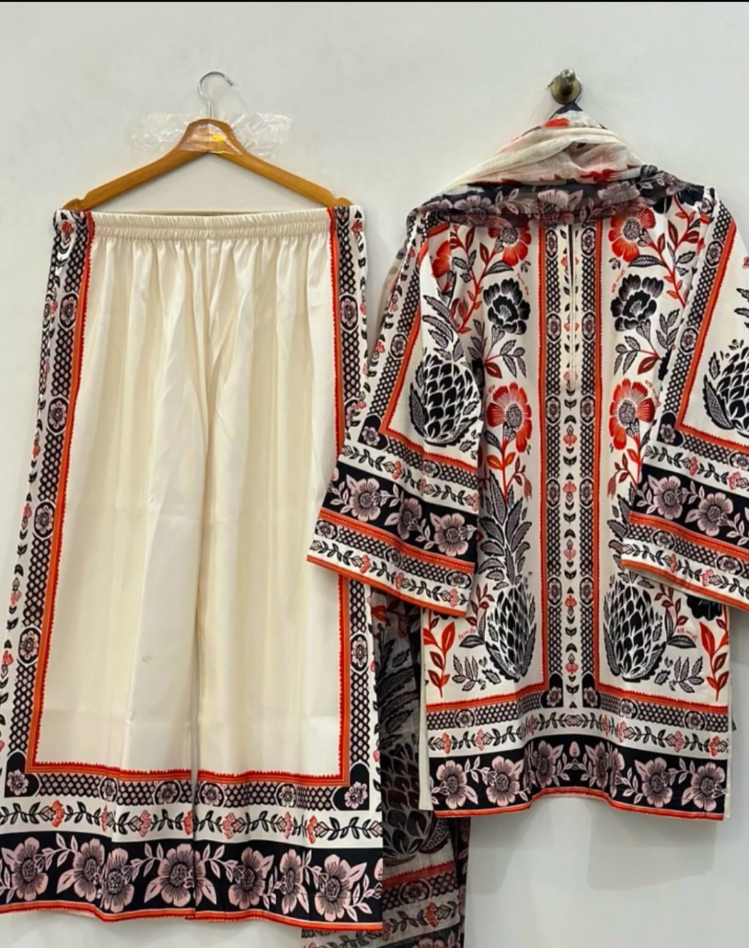 Rukhsar Printed Three Piece